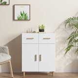 vidaXL komoda bijela 69,5x34x89 cm od konstruiranog drva Cijene