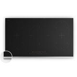 Klarstein Verosteel indukciono kuhalo, Elegantno, minimalistično, močno, 5 kuhalnih površin, 12200 W, 90 cm | Shoptok.si