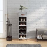 Shumee Omarica za čevlje betonsko siva 30x35x105 cm inženirski les, (20796010) | Shoptok.si