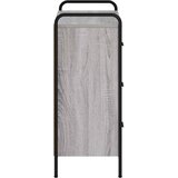  Kreveta Siva Sonoma 97 x 33 x 81 cm Konstruirano drvo | shoptok.hr