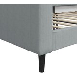  Dnevni krevet svjetlosivi 90 x 190 cm od tkanine | shoptok.hr