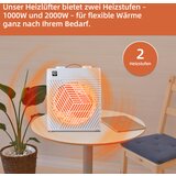 SHX HL20ST Grelnik z termostatom 2000 W, 3 stopnje: ventilator+2 grelni stopnji | Shoptok.si