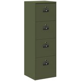 Kabinet za datoteke Maslinasto zelena 45,5 x 42 x 139 cm | shoptok.hr