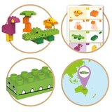 BiOBUDDi Kocke v škatli, 25-delni set, Laguna | Shoptok.si