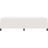  Krevetna konstrukcija Krema 100 x 200 cm Baršunasta tkanina | shoptok.hr