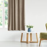  Curtain VILA color beige style classic dragon tape transparent 5 cm velvet 265x225 HOMEDE | shoptok.hr