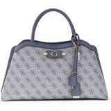 Guess Ročne torbice Lindsey Girlfriend Satchel Modra Cene