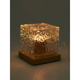 Sinsay RGB LED dekorativna stolna lampa u obliku kocke s efektom tekuće vode | shoptok.hr