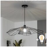  Brilagi - LED luster na sajli CERIA WIRE 1xE27/40W/230V prečnik 80 cm crna | Eponuda.com
