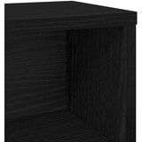  Stalak za CD-ove 4 kom. Crni hrast 40 x 17 x 17 cm | shoptok.hr