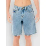 Hyped Up Denim Walk Kids Kratke hlace washed blue