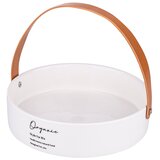 Altom design porculanska posuda s kožnom ručkom 22 x 6 cm | shoptok.hr