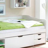 MID.YOU Postelja S Predali Marlies, Bela, Masivno | Shoptok.si