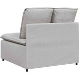  Modularni kauč s jastucima, sivo-bijeli 100 cm | shoptok.hr