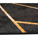  Perivi tepih crno-zlatni 120 x 180 cm | shoptok.hr