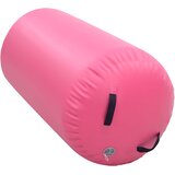  Gimnastički valjak na napuhavanje s crpkom 120 x 90 cm PVC rozi | shoptok.hr