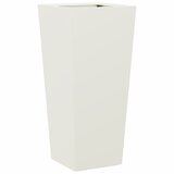  Vrtna sadilica bijela 35x35x75 cm čelična | Eponuda.com