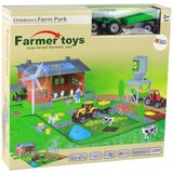 Lean_Toys Otroški set kmetija z traktorji in živalmi | Shoptok.si