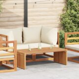  Vrtni stolić 110x55x35 5 cm od masivnog drva tikovine | shoptok.hr