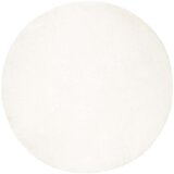  Faux Rabbit Fur Rug Olite Krema Ø 80 cm Poliester | shoptok.hr