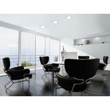 Eglo Fueva-c ugradbena led, 10,5w, 1200lm, rgb, dimabilna, prom. 170, nikl-mat | shoptok.hr