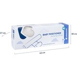 Kikka Boo bočna zaštita za novorođenče Newborn Positioner Memory Foam - White | shoptok.hr