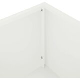  Vrtna saksija Bijela 80 x 40 x 60 cm Čelična vrata - Bijela 80 x 40 x 60 cm | shoptok.hr