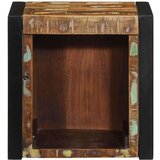 vidaXL Nočna omarica Multicolor 40x35x40 cm Masivni les Reclaimed | Shoptok.si