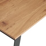 MID.YOU PISALNA MIZA kovina, leseni material črna, barve hrasta | Shoptok.si