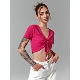 Sinsay ženski crop top na vezanje 5828F-43X | shoptok.hr