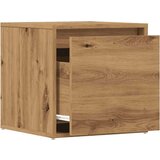 vidaXL Predalnik artisan hrast 40,5x40x40 cm inženirski les | Shoptok.si
