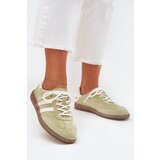 Boto Low Leather Women's Sneakers Lime Ismina | shoptok.hr