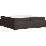  Krevetna konstrukcija Tamno smeđa 200 x 200 cm tkanina | shoptok.hr