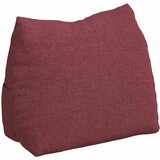  Jastuk za leđa Vinska crvena 45 x 20 x 35 cm tkanina | shoptok.hr