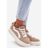 Boto Women's Platform Sneakers Khaki Tellnira | shoptok.hr