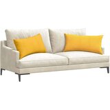 vidaXL Blazine za kavč 2 pcs Svetlo rumena 80 x 40 cm Žametna tkanina | Shoptok.si
