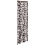  Zastor protiv muha bež i smeđa 56 x 200 cm od šenila | shoptok.hr