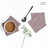 Linen Tales Ružičasti platneni podmetači u setu od 4 kom - | shoptok.hr