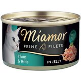 Miamor Varčno pakiranje: Feine Filets 24 x 100 g - Bela tuna & riž v želeju Cene