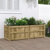vidaXL Vrtna sadilica 150 x 50 x 50 cm od impregnirane borovine Cijene