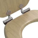  Toaletna sjedala s mekim zatvaranjem 2 pcs 44 x 38 cm MDF ploča | shoptok.hr