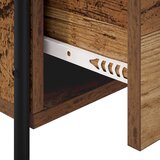  Viseći Noćni Ormar 2 kom. Staro drvo 40 x 30 x 60 cm | shoptok.hr