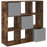  Kreveta s ladicama Dimljeni hrast 102 x 31 x 99,5 cm | shoptok.hr
