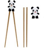 Rex London Lesene otroške učne palčke v naravni barvi Panda – | Shoptok.si