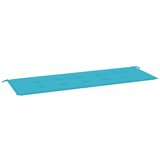 vidaXL Blazina za vrtno klop turkizna 150x50x4 cm oxford tkanina, (20657515) | Shoptok.si