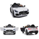  dečiji auto mercedes amg gtr – bela boja (električni, licencirani) 30-946000b u