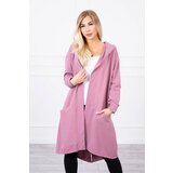 Kesi Oversize dark pink cape with hood | shoptok.hr