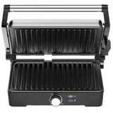 Aeno Electric Grill EG2: 2000W, Temperature regulation, Max opening angle -180°, Plate size 290*234mm