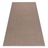 Volnena preproga TEXTURA 488.12.LA600 OSTA - Valovi, geometrijski okvir, strukturna rjava 160x230 cm, (5000218759)