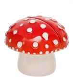 Sass & Belle Rdeče kamnito stoječe stojalo za fotografije 7x6 cm Mushroom – | Shoptok.si